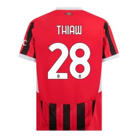Maglia A.C. Milan Thiaw 28 Prima Divisa 2024-25